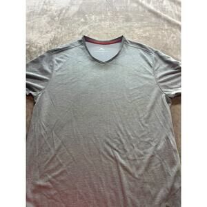 Tommy Bahama Men's SZ XL V-Neck T-Shirt‎ Gray